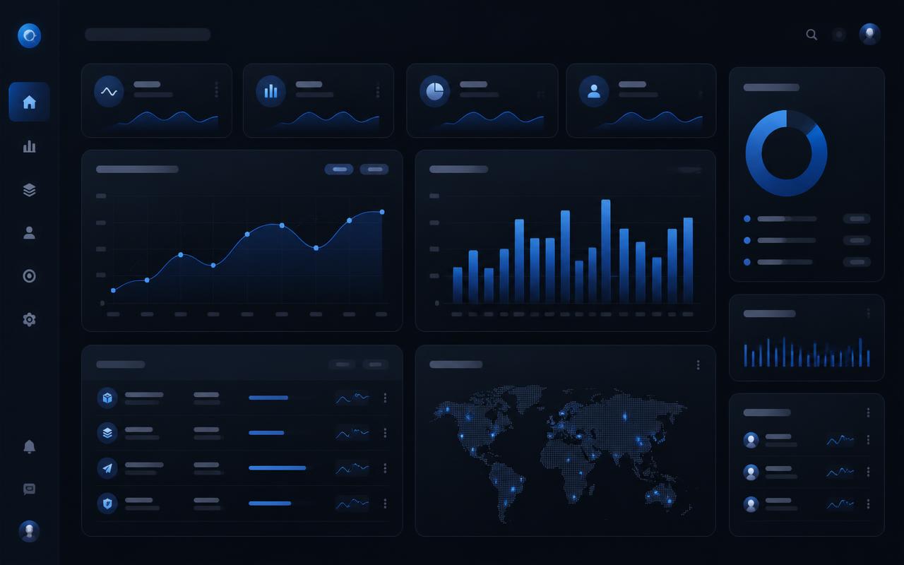 Die KI Zentrale – Business Dashboard mit Mission des Tages, Roadmap und Fortschritt